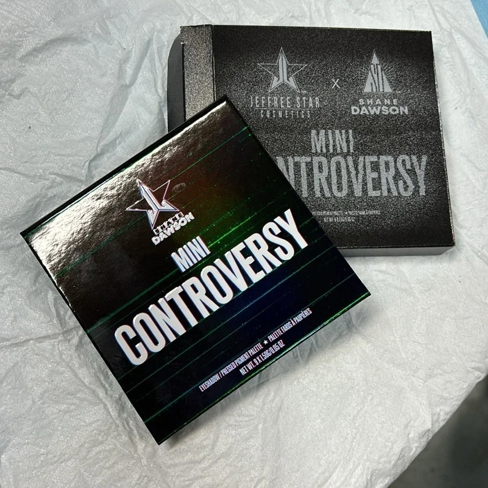 Jeffree Star cosmetics mini controversy by Shane Dawson eyeshadow collection New